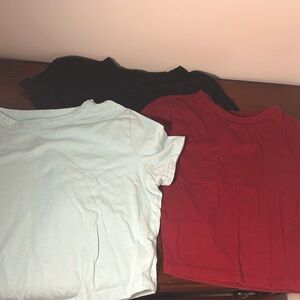 Target wild fable set of 3 women’s baby tees